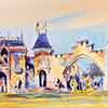 Disneyland Sleeping Beauty Castle concept art