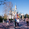 Sleeping Beauty Castle at Disneyland photo, March 1975