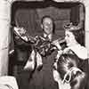 Disneyland Sleeping Beauty Castle Diorama Christening with Shirley Temple Black, April 19, 1957