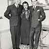 Alan Dinehart, wife Mozelle Britton Dinehart, and son Alan, Jr., April 1934