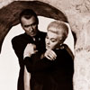 Jimmy Stewart and Kim Novak photo from Vertigo, 1958