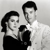 Tom Hanks and Elizabeth Perkins in Big, 1988