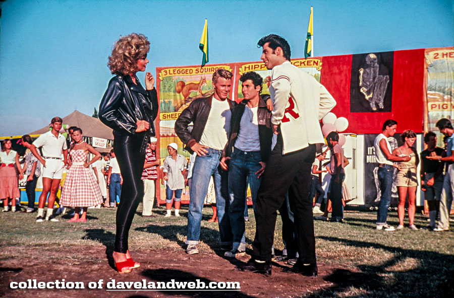 Olivia Newton-John and John Travolta in Grease photo