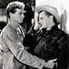 Guy Madison and Robert Mitchum photo