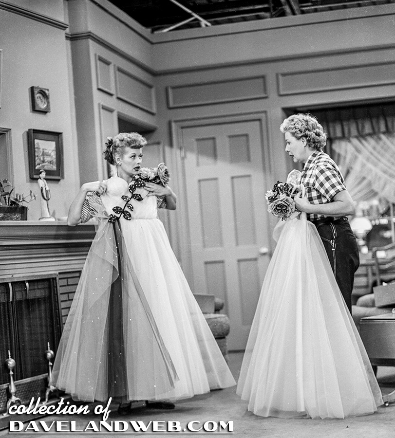 19,1953 with Lucille Ball and Vivian Vance.
