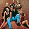 Melrose Place cast photo with Darren Star