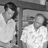 Rock Hudson clothes shopping in Palm Springs 1956