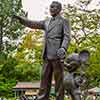 Disneyland Central Plaza Partners Statue, May 2006