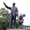 Disneyland Central Plaza Partners Statue, September 2008