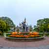 Disneyland Central Plaza panorama October 2013