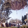 Disneyland Central Plaza with La Coquette Balloon, Easter 1962