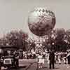 Disneyland Central Plaza with La Coquette Balloon, Easter 1962