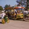 White Wing and Horse Drawn Trolley at Disneyland, Summer 1955 photo