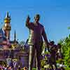 Disneyland Central Plaza Partners Statue, June 2005