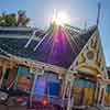 Disneyland Plaza Pavilion construction, March 2008