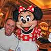 Disneyland Minnie Mouse, Plaza Inn Character Breakfast, September 2011