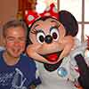 Minnie Mouse, Disneyland Plaza Inn, May 2007