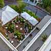 Chateau Marmont patio photo, June 2012