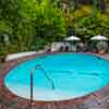 Chateau Marmont Hotel in Hollywood pool area July 2016