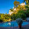 Chateau Marmont Hotel in Hollywood pool area February 2016