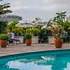 Chateau Marmont pool area photo, May 2009