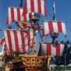 Chicken of the Sea Pirate Ship Restaurant at Disneyland, August 27, 1955