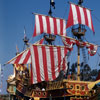 Chicken of the Sea Pirate Ship Restaurant at Disneyland, August 27, 1955