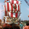 Chicken of the Sea Pirate Ship Restaurant at Disneyland, Summer 1955