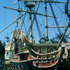 Disneyland Chicken of the Sea Pirate Ship Restaurant October 1965