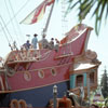 Disneyland Chicken of the Sea Pirate Ship Restaurant July 1974