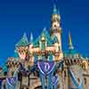 Disneyland Sleeping Beauty Castle at Christmas, November 2015