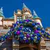 Disneyland Sleeping Beauty Castle at Christmas, November 2015