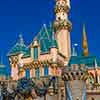 Disneyland Sleeping Beauty Castle at Christmas, December 2015