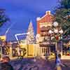 Disneyland Christmas photo, December 1969