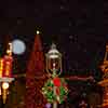 Disneyland Town Square at Christmas, December 2007