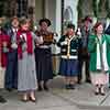 Disney California Adventure Christmas Buena Vista Street Bell Ringers December 2012