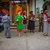 Disney California Adventure Christmas Buena Vista Street Bell Ringers December 2012