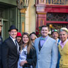 Dapper Day event at Club 33 at Disneyland February 24, 2013