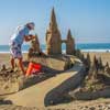 Coronado Island beach in San Diego January 2014