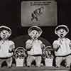 Country Bear Jamboree Bunny, Bubbles, and Beulah photo, 1972