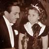 Walt Disney and Shirley Temple at the Academy Awards, 1938