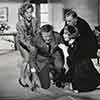 Joanna Barnes, Brian Keith, Linda Watkins, and Leo G. Carroll, The Parent Trap, 1961