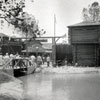 Frontierland Gate, July 27, 1955