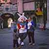 Posing with a rabbit February 1965