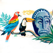 1968 Adventureland Brochure Art