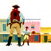 1968 Frontierland Brochure Art