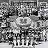 Disneyland 1960 Cast Member photo with Wally Boag and Betty Taylor