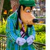 Goofy at Disney California Adventure Buena Vista Street October 2014