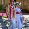 Disneyland Bert and Mary from Mary Poppins, October 2015
