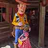 Woody in Disneyland Frontierland, May 2006